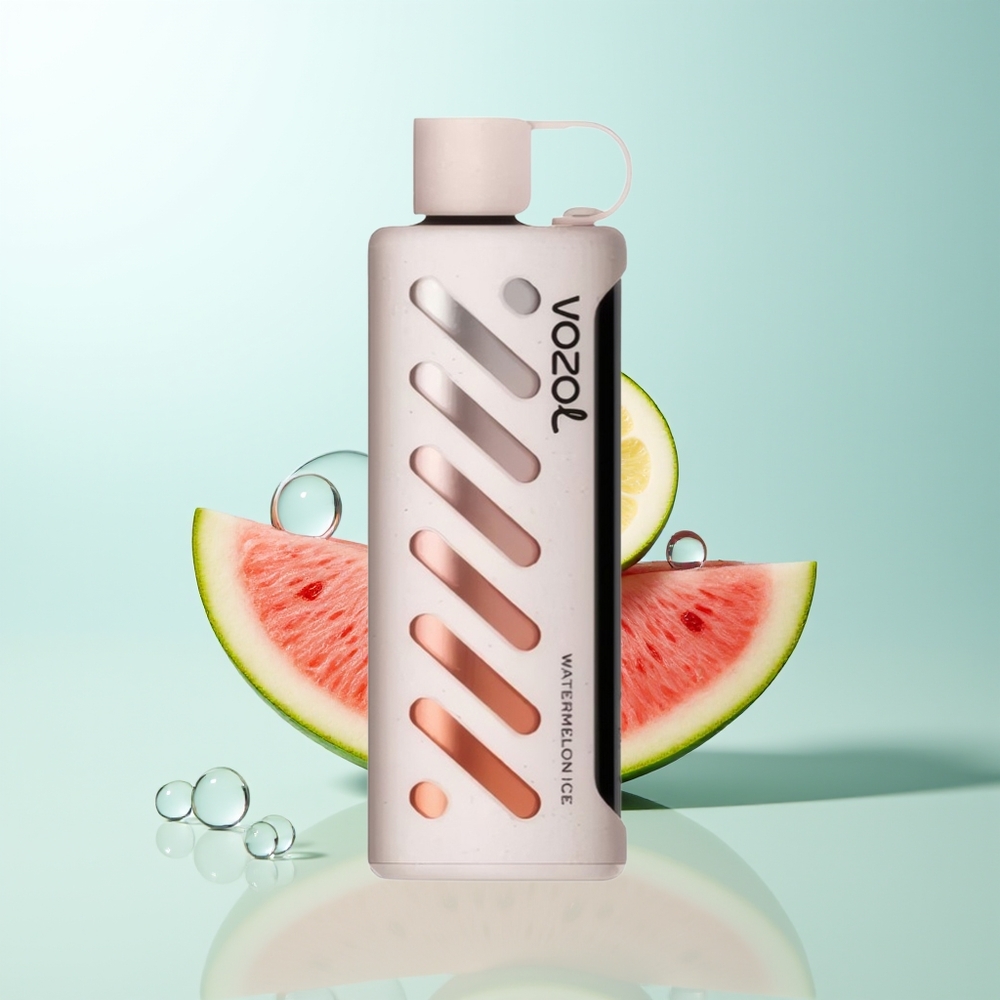 VOZOL Gear Shisha 25000 Caladas Sandía Helada SiLC Tech Doble Malla 5mg/ml 1000mAh