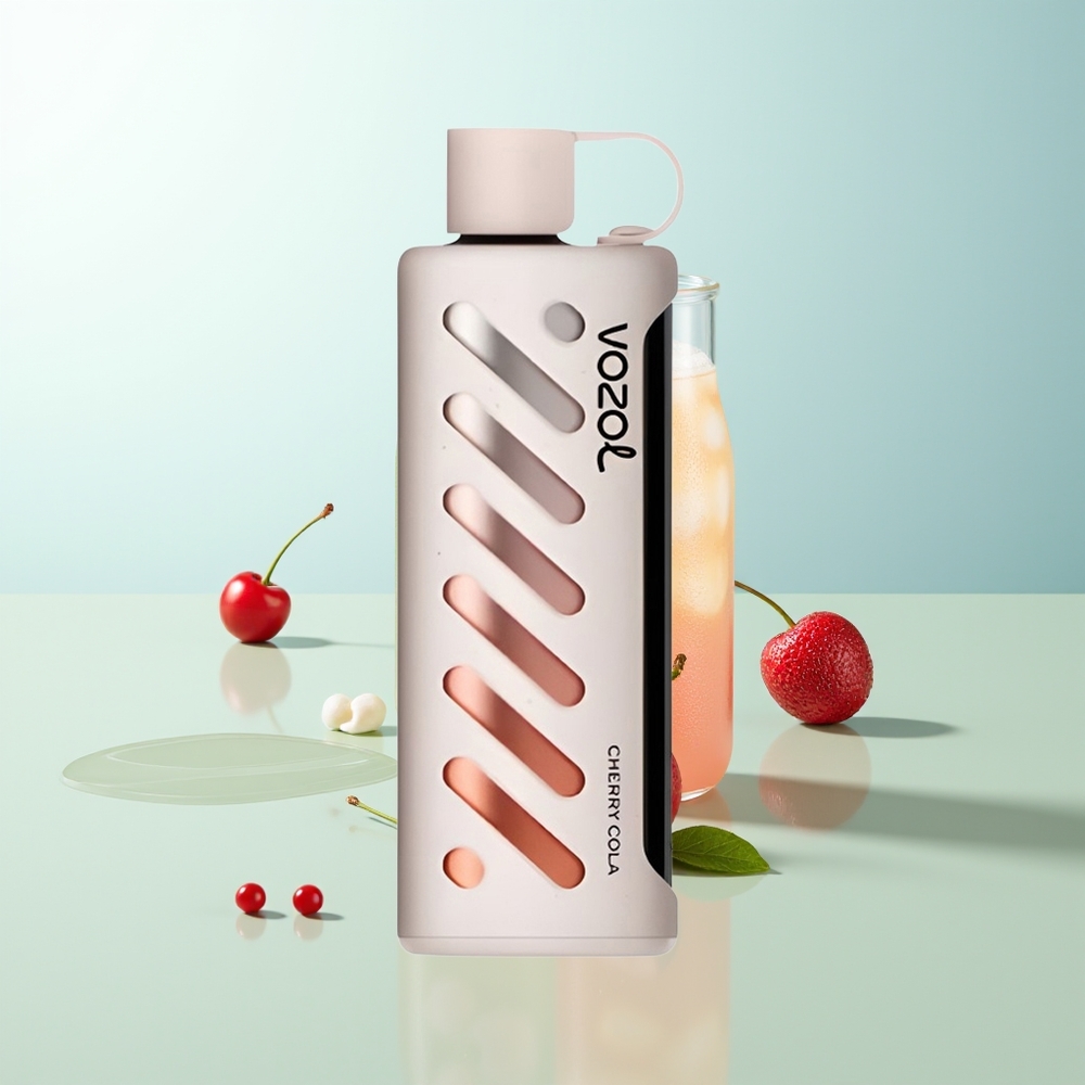 VOZOL Gear Shisha 25000 Puffs Cereza Cola Dual Mesh Modos SiLC Tech 1000mAh 5mg/ml