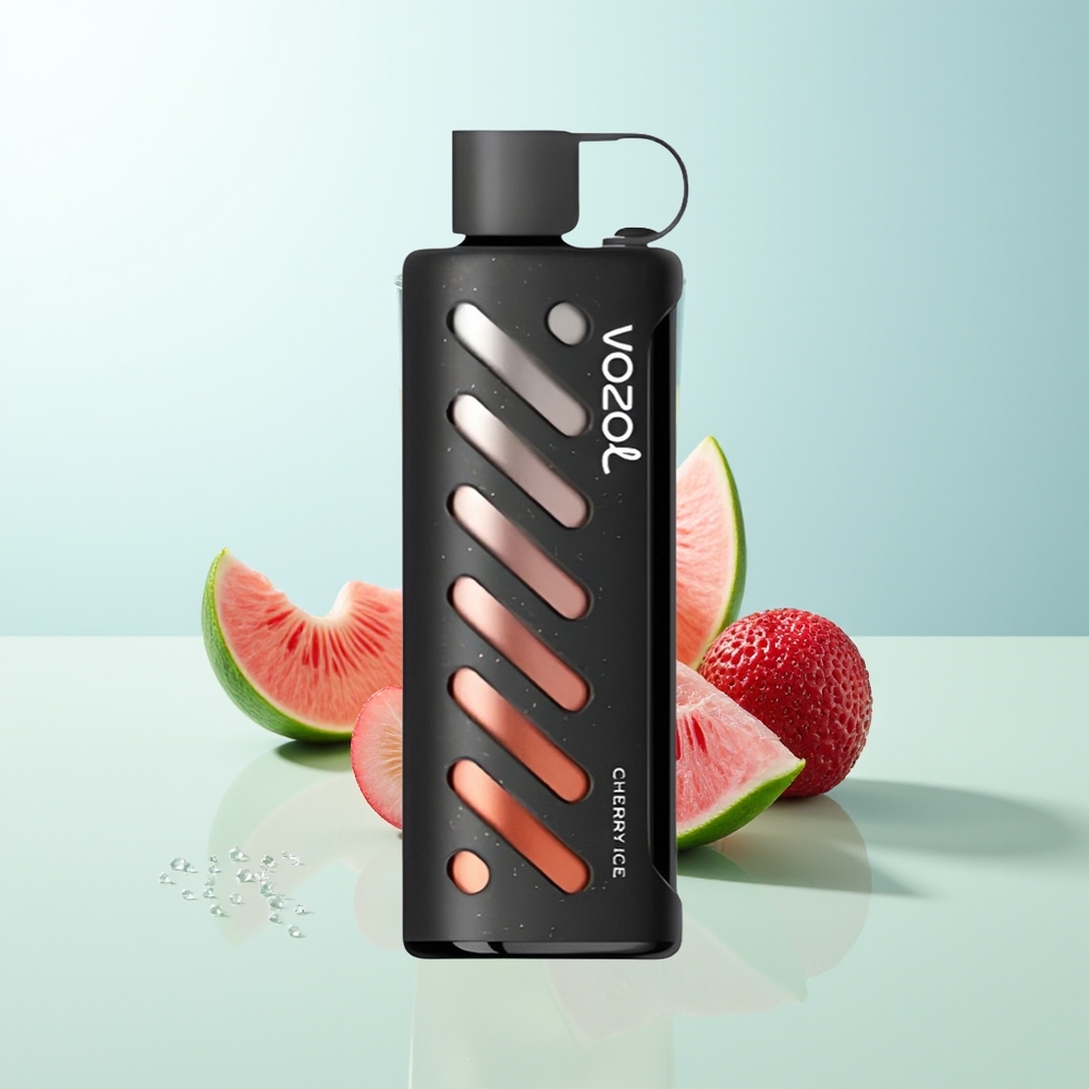 VOZOL Gear Shisha 25000 Puffs Cereza Hielo SiLC Tech Dual Mesh 5mg/ml 1000mAh