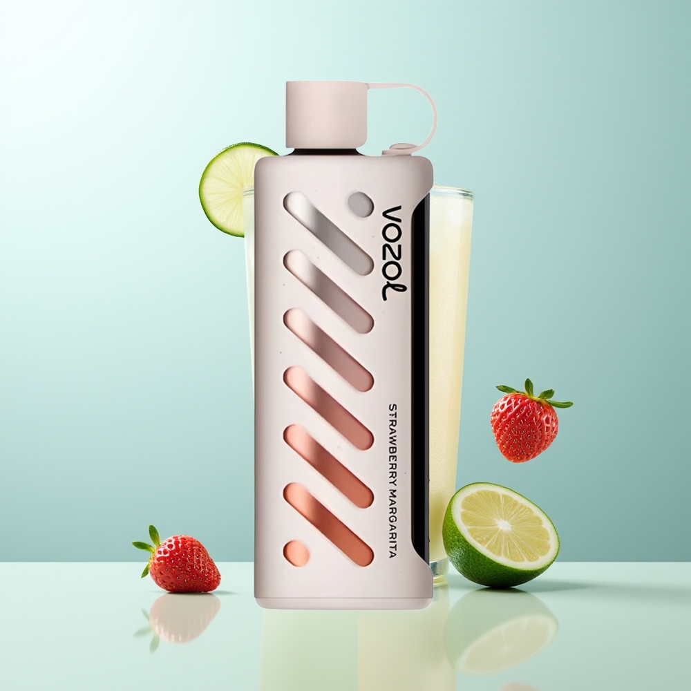 VOZOL Gear Shisha 25000 Puffs Fresa Margarita SiLC Tech Dual Mesh 1000mAh 5mg/ml