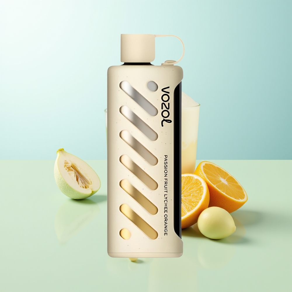VOZOL Gear Shisha 25000 Puffs Maracuyá Lichi Naranja SiLC Tech Dual Mesh 5mg/ml 1000mAh