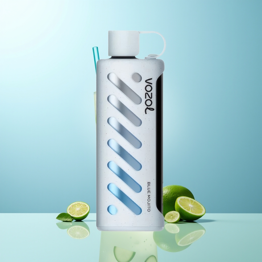 VOZOL Gear Shisha 25000 Puffs Mojito Azul Dual Mesh SiLC Tech 5mg/ml