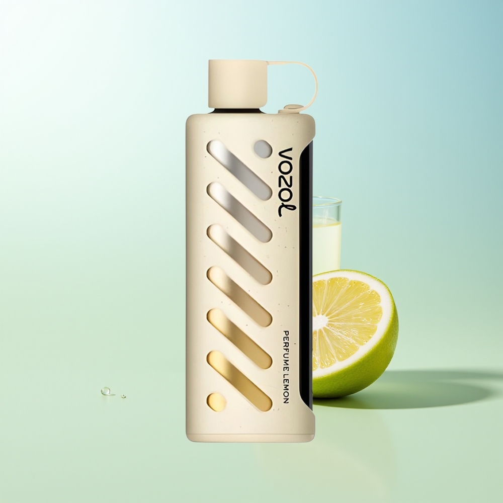 VOZOL Gear Shisha 25000 Puffs Perfume Limón Dual Mesh SiLC Tech 5mg/ml
