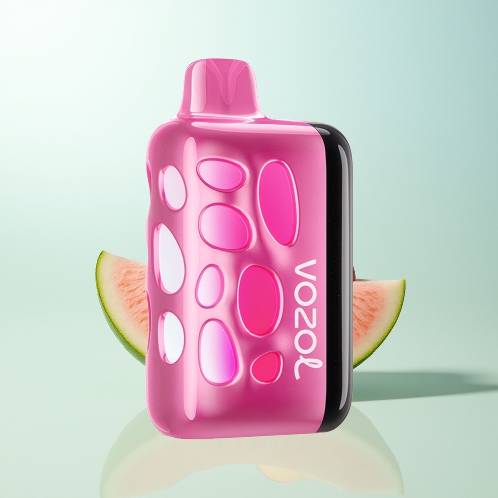 VOZOL RAVE 40000 Desechable Vape Fresa Melocotón 270 Grados Diseño Brillante Modo Fiesta Sincronizado 80 Cargado en 20 Min 20/50mg/ml Nicotina 1000mAh Batería