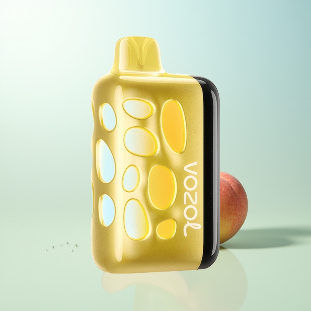 VOZOL RAVE 40000 Disposable Vape Mango Melocotón Diseño Vibrante 270° Modo Fiesta Sincronizado Eclipse 1000mAh