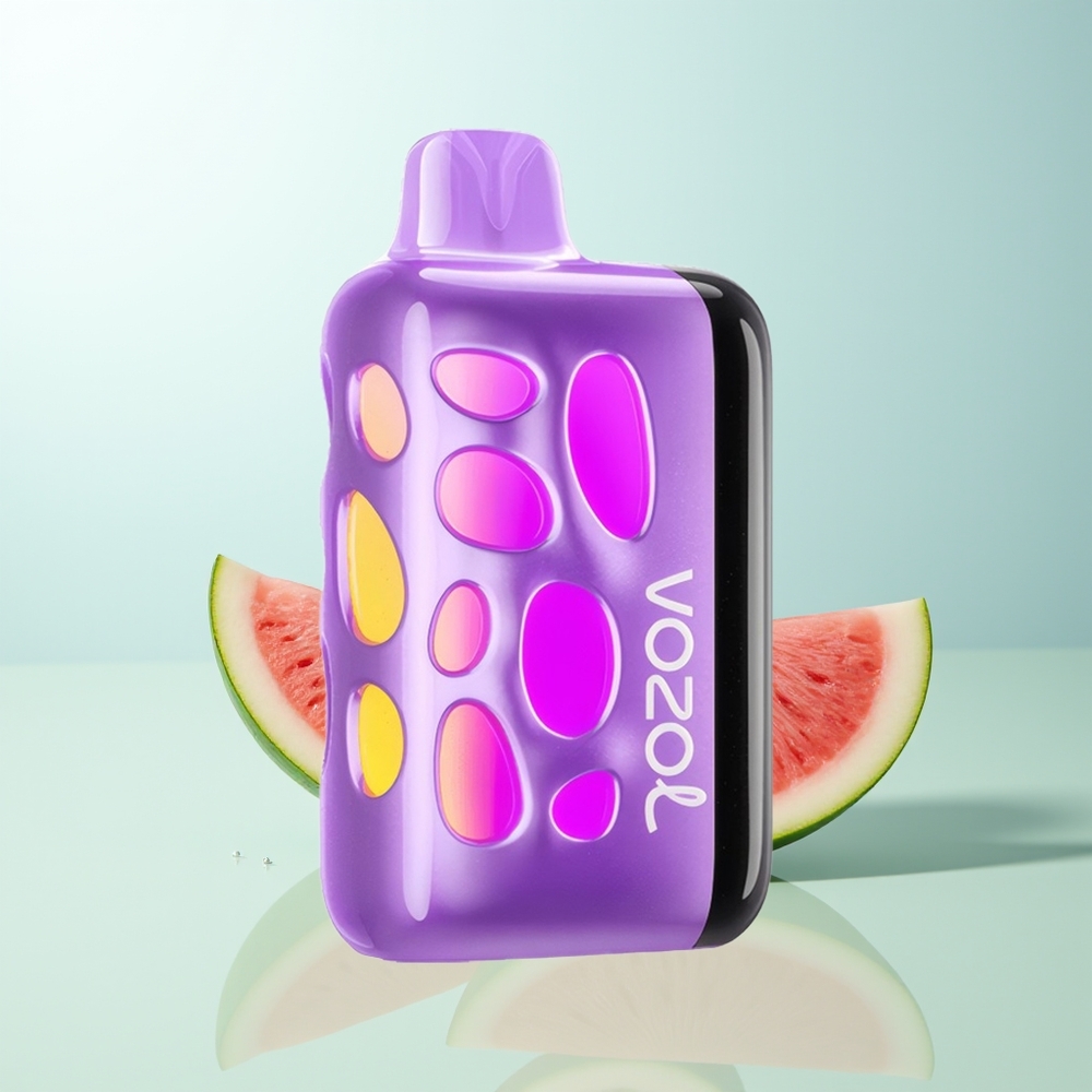 VOZOL RAVE 40000 Disposable Vape Sandía Razz Rancher con Diseño Vibrante de 270 Grados Modo Fiesta al Ritmo Carga Rápida en 20 Mins y Animación Eclipse