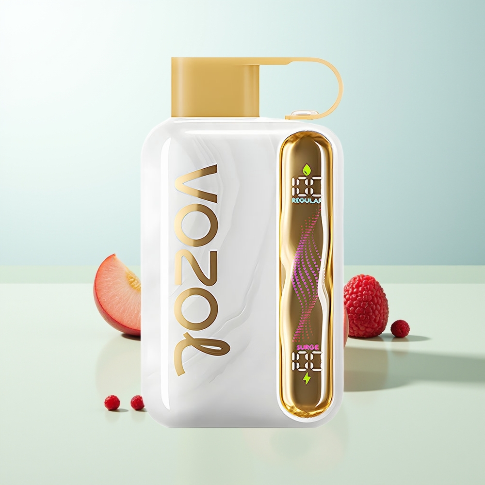 VOZOL STAR 40000 Puffs Melocotón Blanco Frambuesa 1000mAh Tipo-C 20/50mg/ml