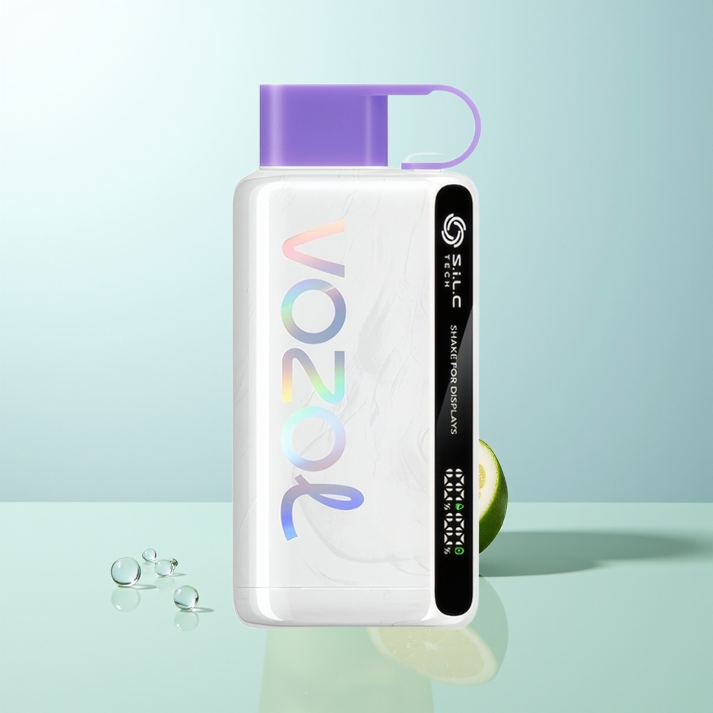 VOZOL STAR 9000/12000 Vape Desechable Hielo Uva Carga Rápida 30 Boca Protegida