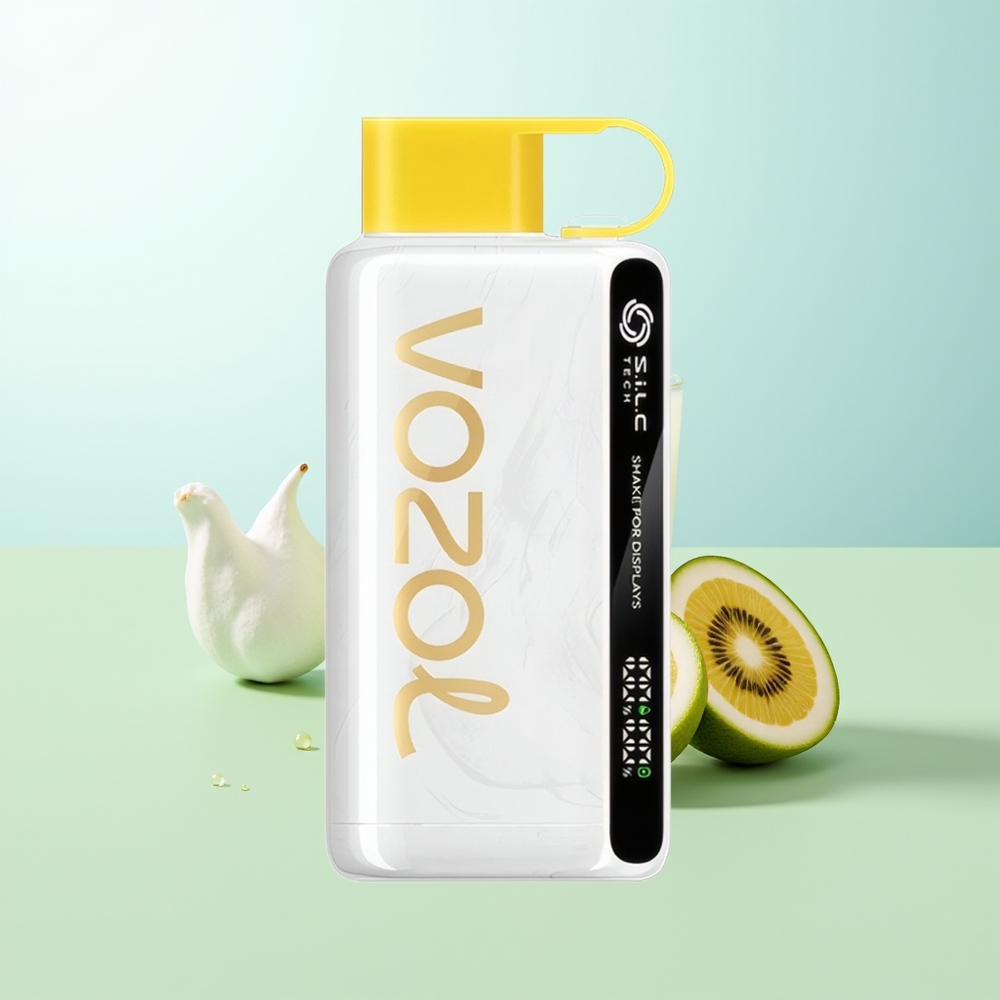 VOZOL STAR 9000/12000 Vape Desechable Kiwi Maracuyá Guayaba con Carga Rápida 30 y Protección de Boquilla