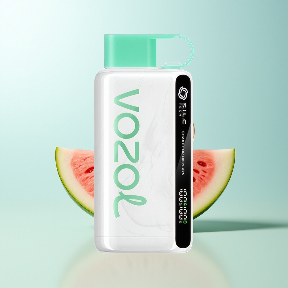 VOZOL STAR 9000/12000 Vape Desechable Sandía Chicle con SiLC TECH y Carga 30 Más Rápida