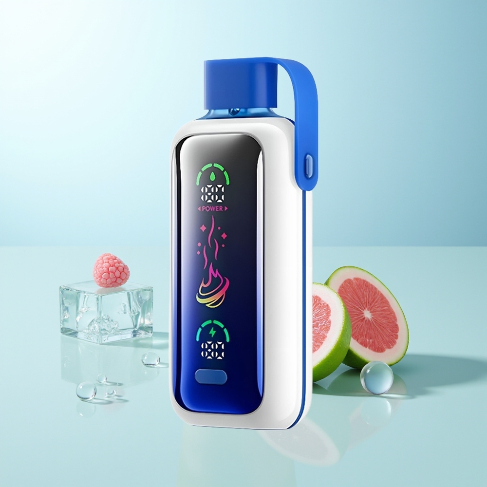 VOZOL Star 20000 Puffs Blue Razz Ice Pantalla HD 22 Doble Malla Batería 650mAh