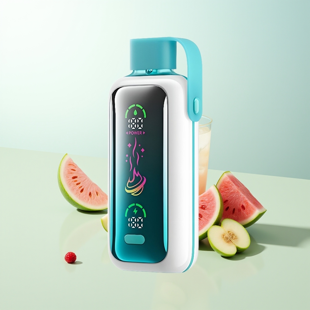 VOZOL Star 20000 Puffs Frambuesa Manzana Sandía Piña Pantalla HD 22 Doble Malla 650mAh