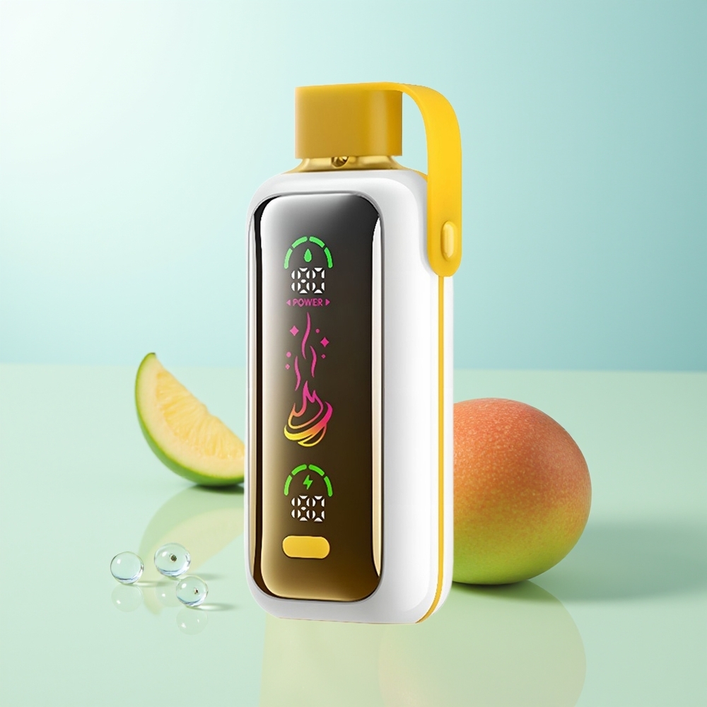VOZOL Star 20000 Puffs Mango Hielo Pantalla HD 22 Doble Malla 650mAh