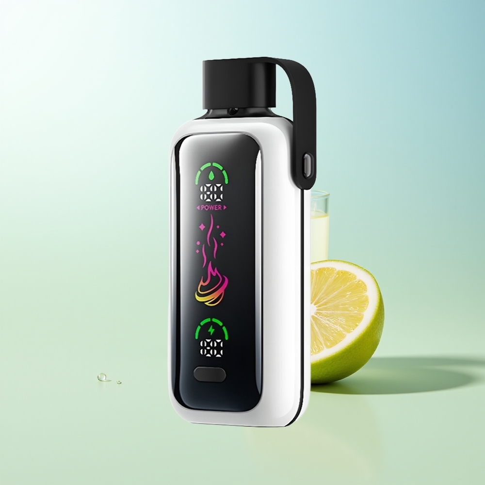 VOZOL Star 20000 Puffs Vape Desechable Perfume Limón con Pantalla HD 22 y Doble Malla