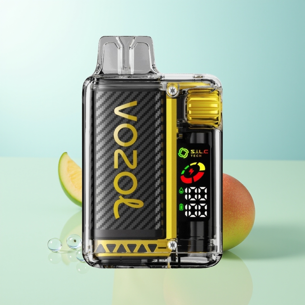 VOZOL Vista 20000 Caladas Vape Recargable Mango Hielo con Pantalla OLED y Batería 650mAh