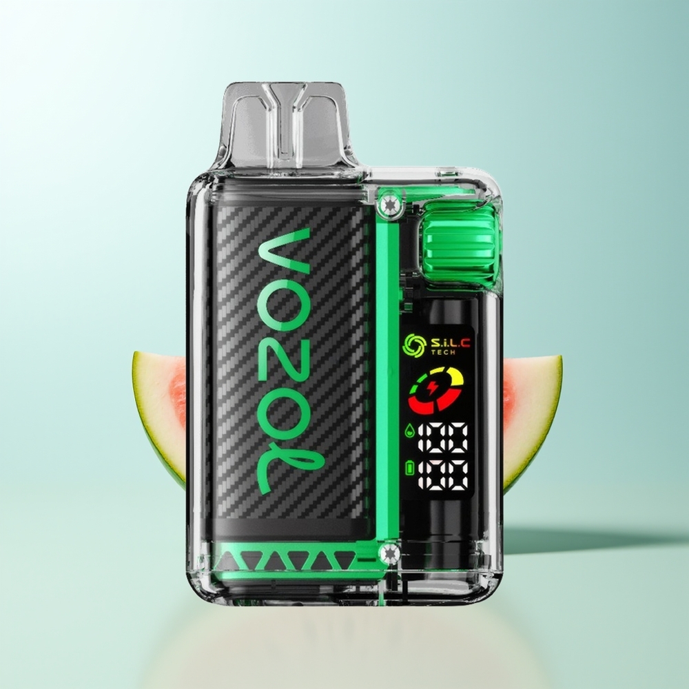 VOZOL Vista 20000 Caladas Vape Recargable Sandía Chicle con Pantalla OLED y Batería 650mAh
