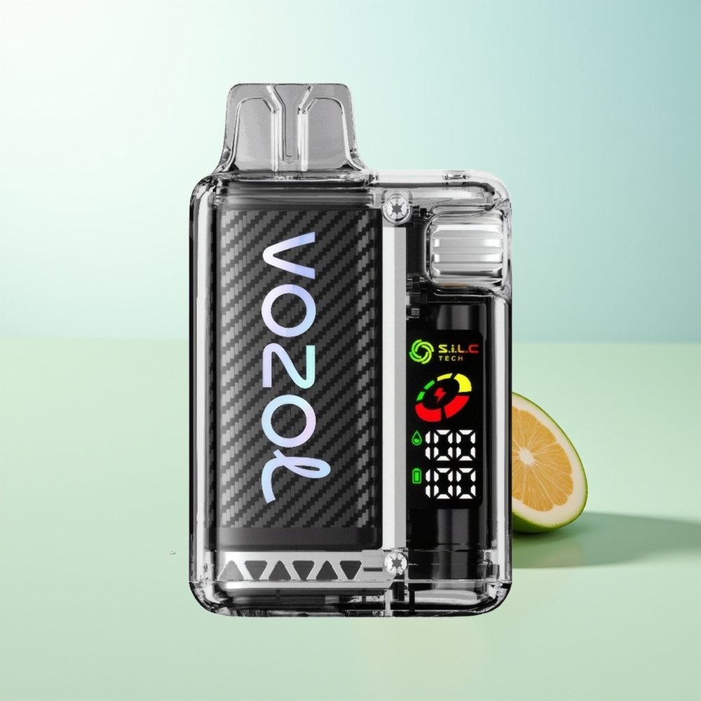 VOZOL Vista 20000 Puffs Vape Desechable Lavafuego Pantalla OLED Batería 650mAh Material Reciclable 65 PCR Ajuste de Potencia 6 Niveles