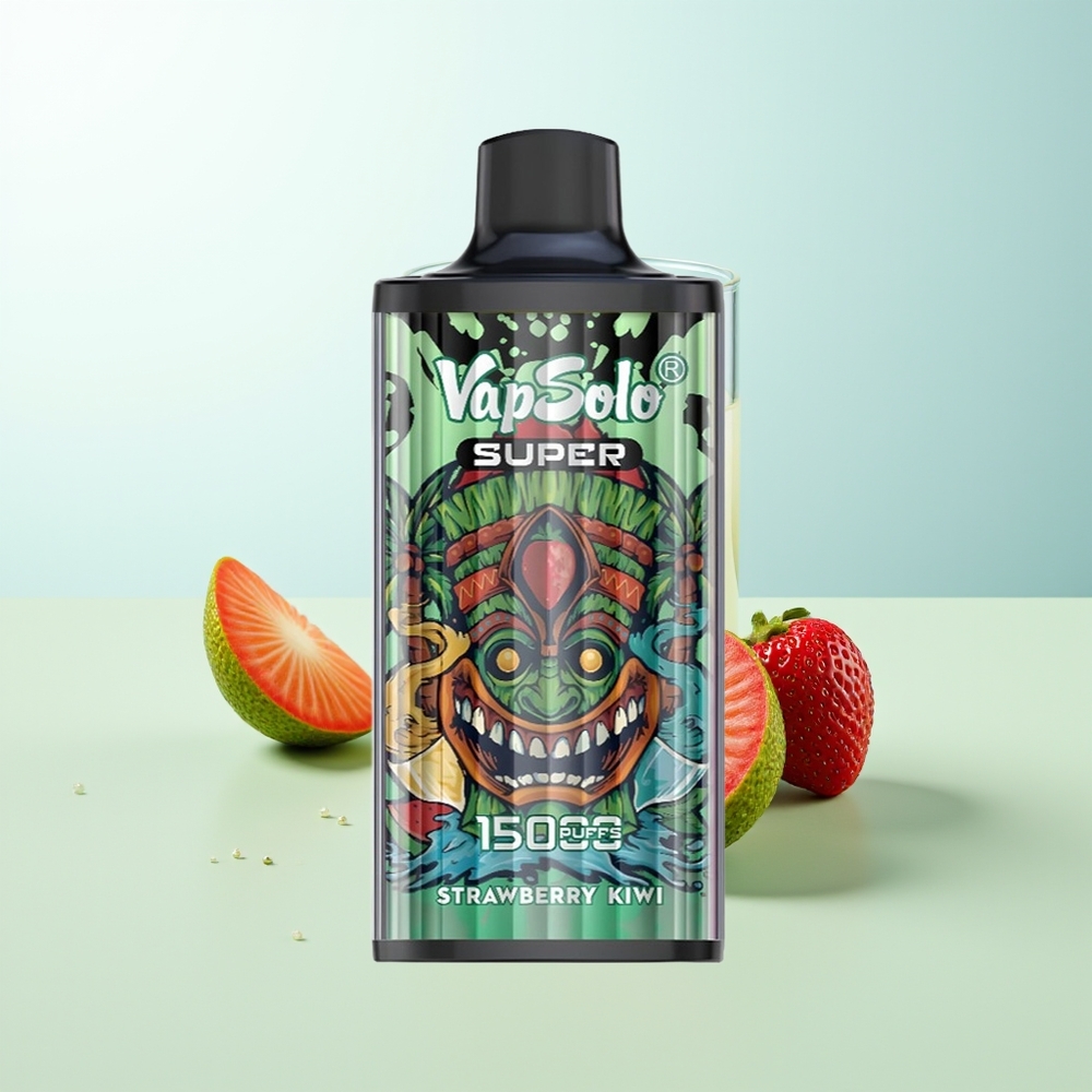 Vapsolo Super 15000 Bocados Fresa Kiwi 40ml 850mah Malla Tipo-C