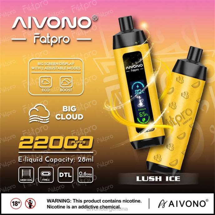 Aivono Fatpro 22000 hielo exuberante - T8863 Aivono Argentina