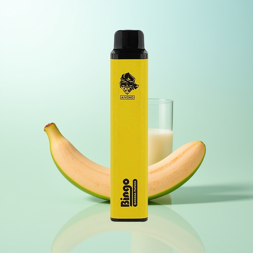 Aivono Aim Bingo 4000 Puffs Banana Papaya 10mL 1000mAh Recargable