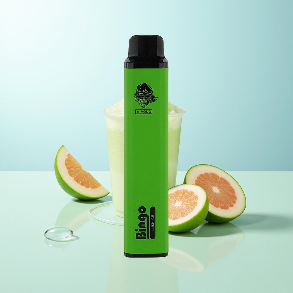 Aivono Aim Bingo 4000 Puffs Vapeada Hielo Lujoso Recargable 10mL 1000mAh