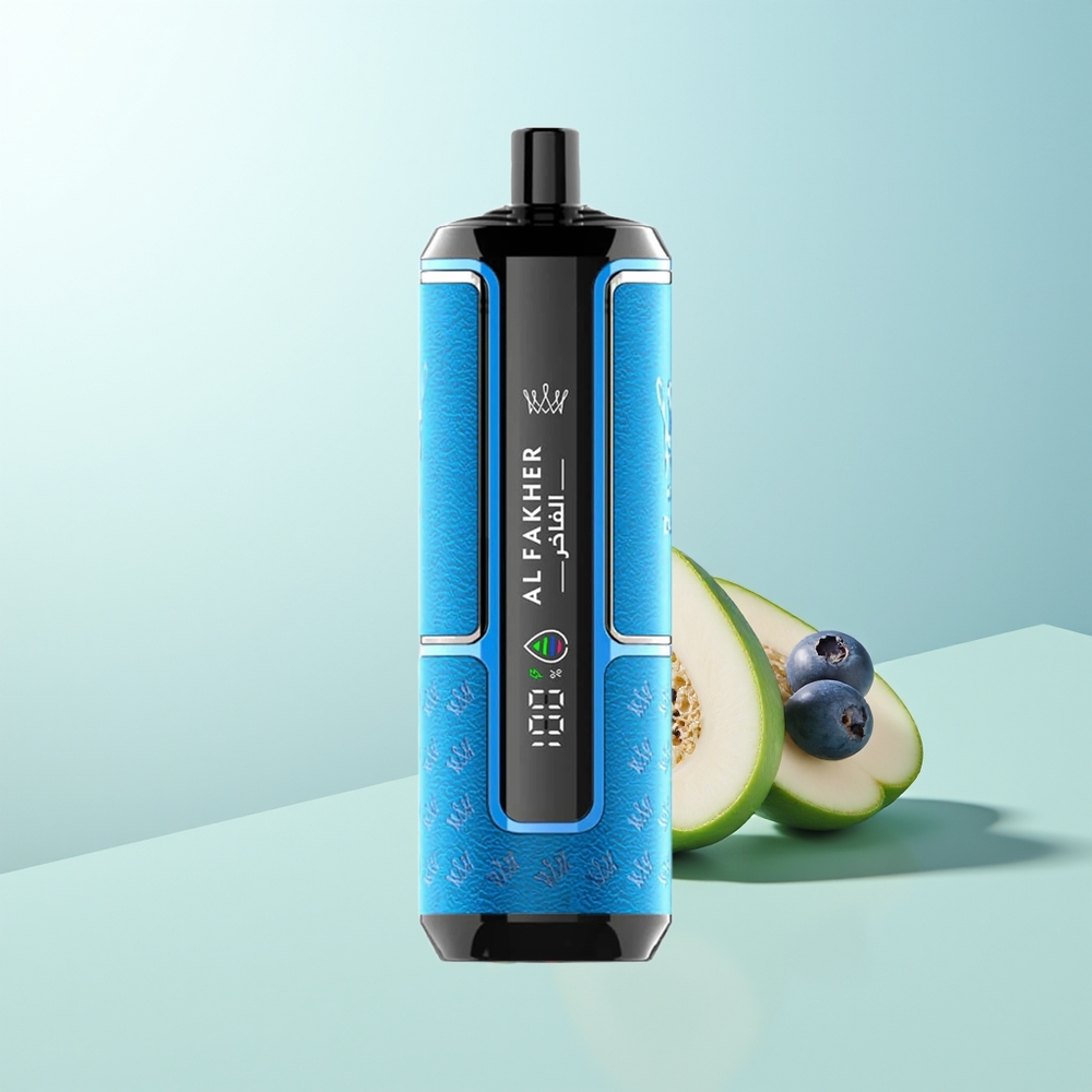 Al Fakher Crown Bar 15K Chicle de Arándano Hipermax Desechable Portátil 22ml 600mAh Tipo-C DTL 6mg/ml