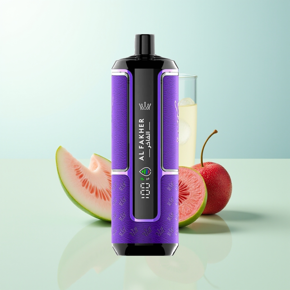 Al Fakher Crown Bar 15K Hipermax Vape Desechable Fiesta Cereza