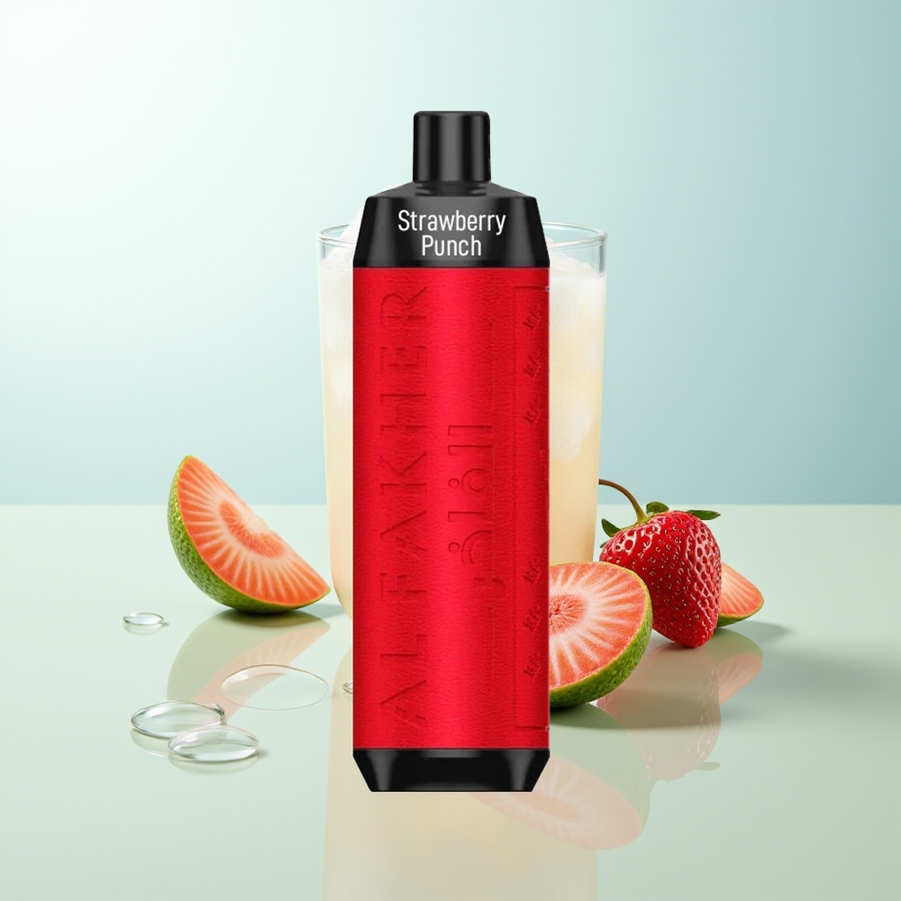 Al Fakher Crown Bar 8000 Cristal Desechable Vape Fresa Punch