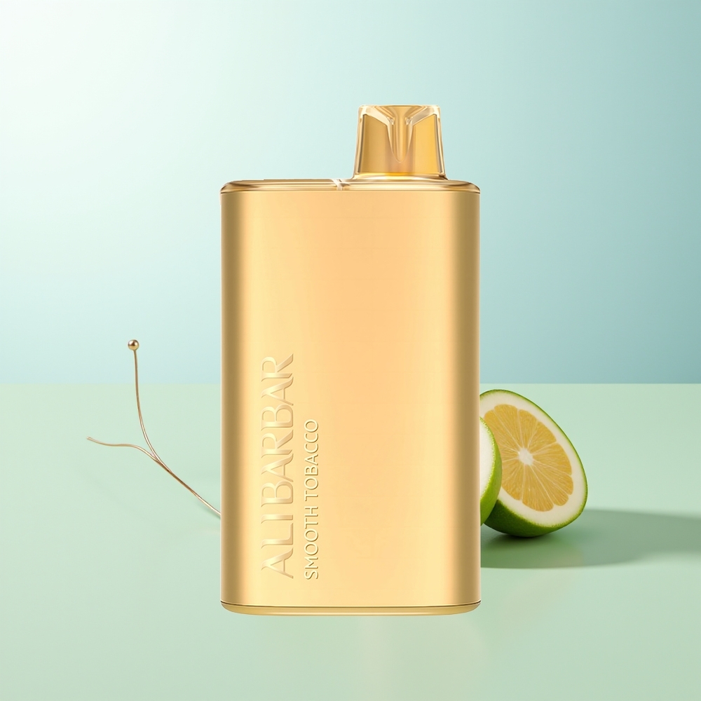 Alibarbar Rich 8000 Pitadas Vape Tabaco Suave 20ml 2000mAh 1.1Ohm