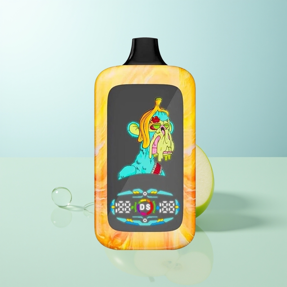 Fumot Digital Monkey 20000/40000 Manzana Doble Dual Mesh Coil 850MAH Tipo-C 0%/2%/3%/5%