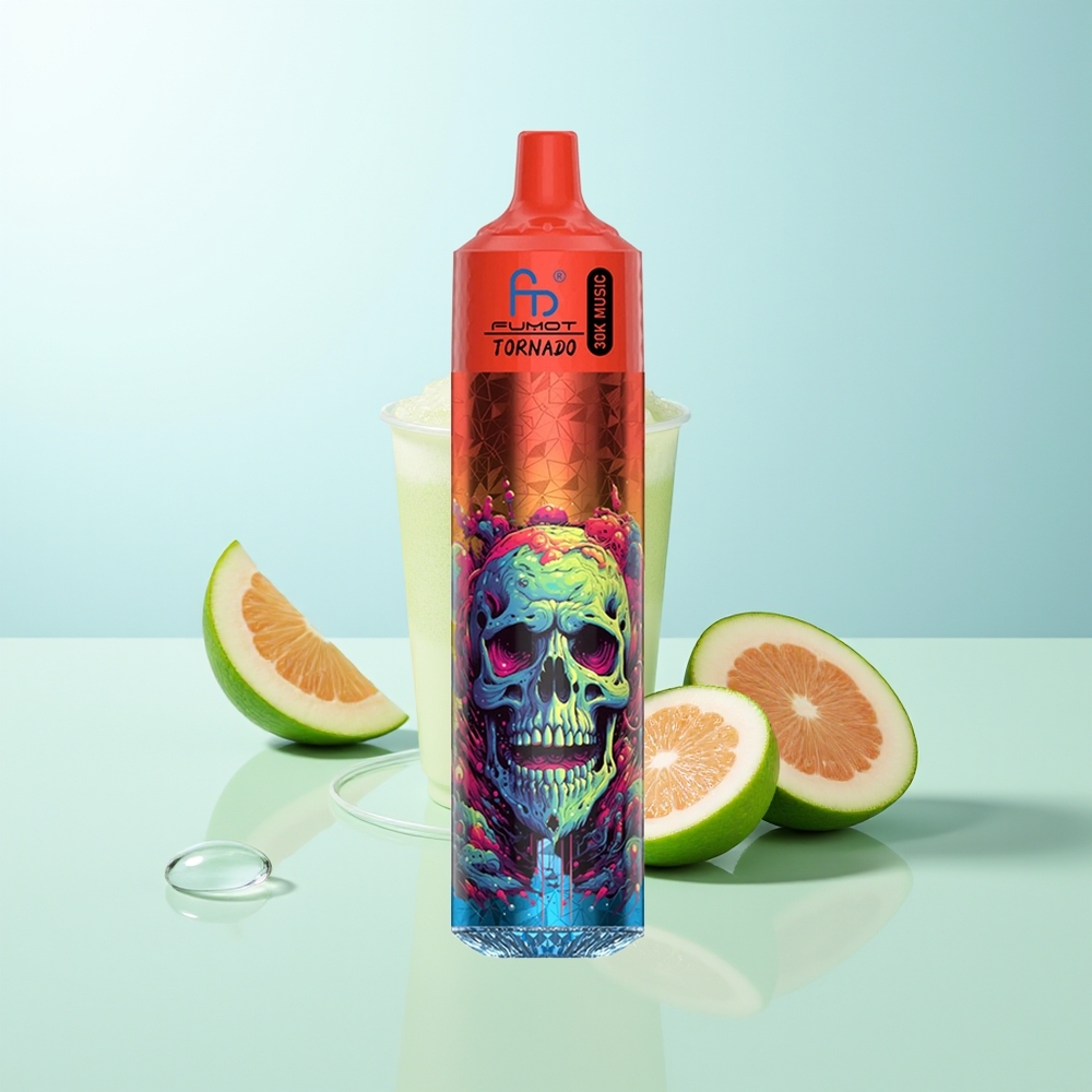 Fumot RandM Tornado 30000 Bocanadas Hielo Lujoso 30mL 5% 1.0Ohm 600mAh LED