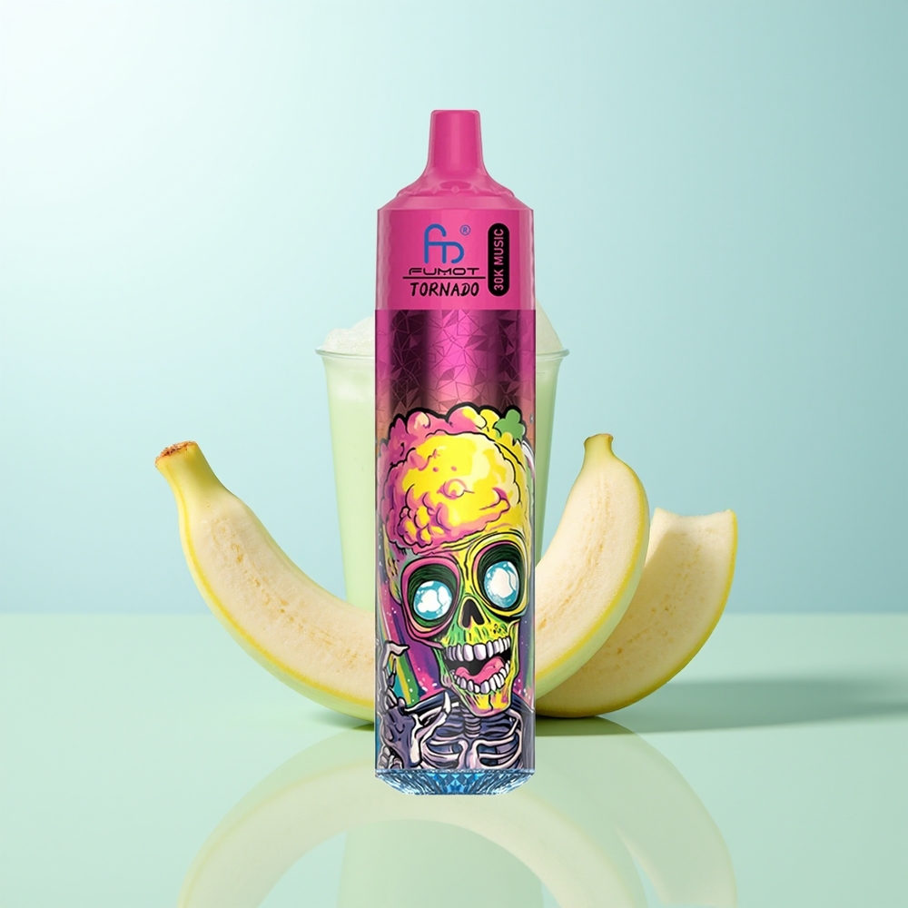 Fumot RandM Tornado 30000 Chupadas Plátano Hielo 30mL 5% 600mAh