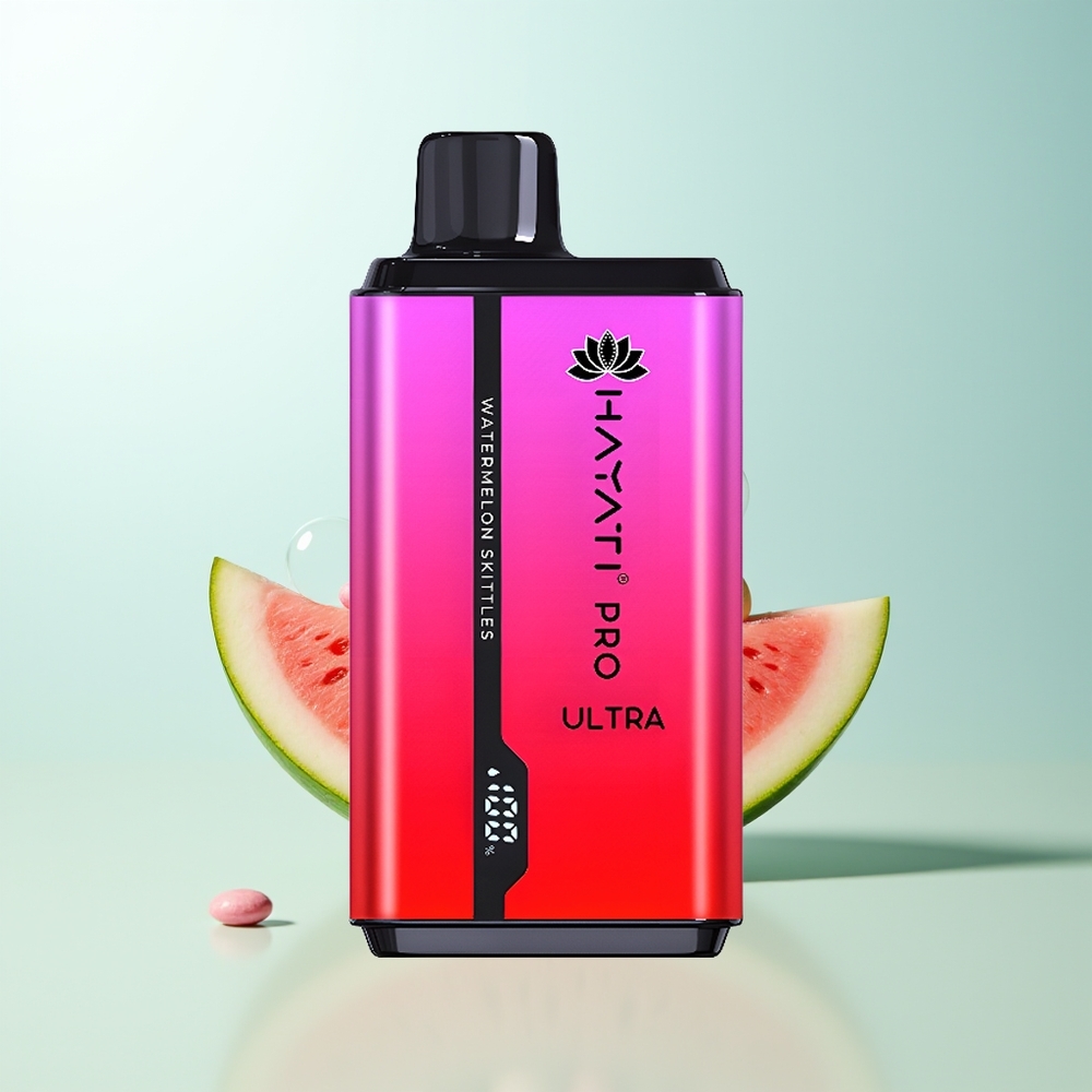 Hayati Pro Ultra 15000 Bocadillos de Sandía Disposable Vape 2 12ml 2% 49 Sabores