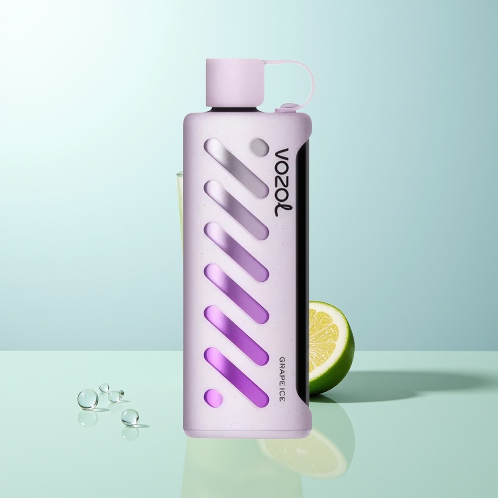 VOZOL Gear Shisha 25000 Puffs Vape Uva Hielo Dual Mesh 1000mAh 5mg/ml