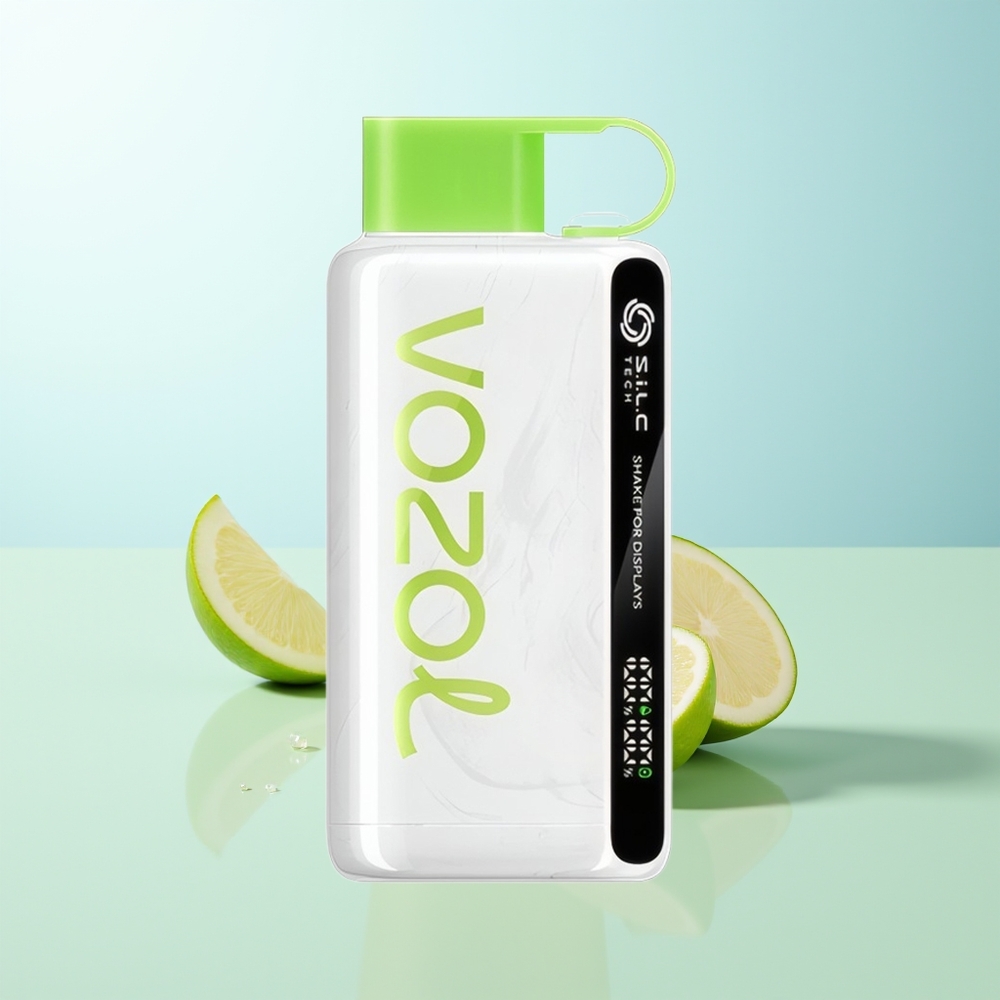 VOZOL STAR 9000/12000 Manzana Ácida Helada Recargable Rápida con Pantalla y Protección de Boquilla