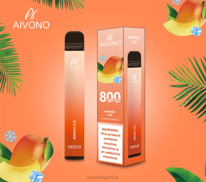 Aivono AIM PLUS 800 hielo de mango - T886184 Aivono Vaper