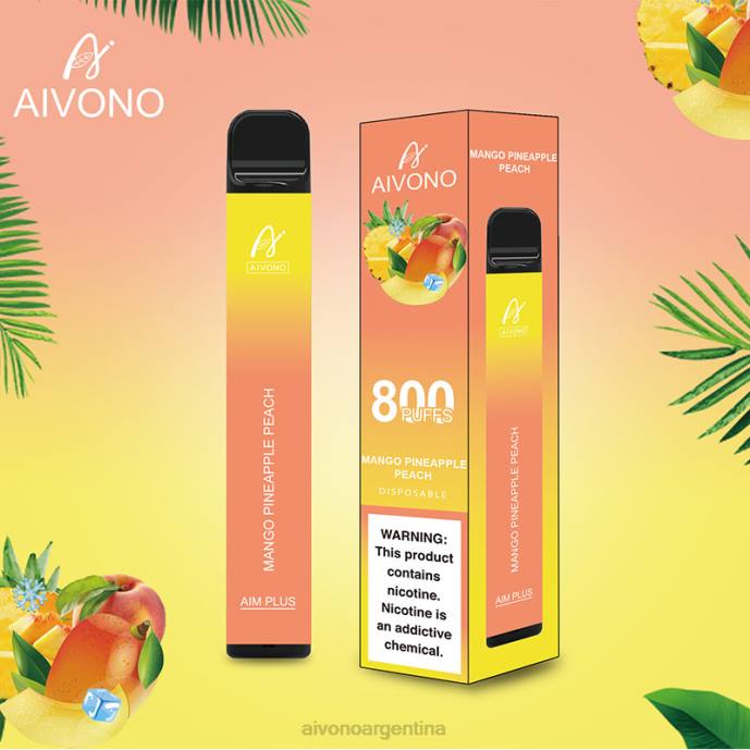 Aivono AIM PLUS 800 mango piña durazno - T886186 Aivono Argentina