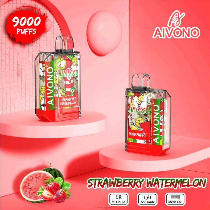 Aivono AIM XXL 9000 pegatina boca transparente sandia fresa - T88653 Aivono Reseñas